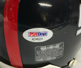 Rodney Hampton Signed NY Giants Mini Helmet AUTO PSA/DNA Autographed 3