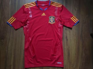 Spain Football Shirt 2010 Cup Jersey National Team Size L