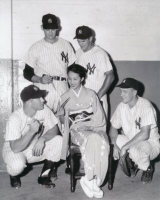 Mickey Mantle,  Bill Skowron,  Don Larsen,  Gil Mcdougald 8x10 Photo York Yankees
