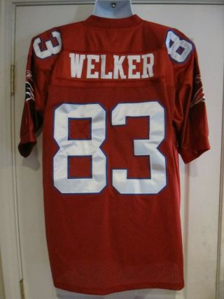 Wes Welker England Patriots 83 Reebok On Field Jersey throwback Sz 50L Sewn 2