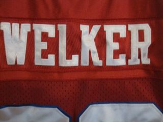 Wes Welker England Patriots 83 Reebok On Field Jersey throwback Sz 50L Sewn 7