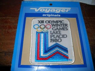 1980 Lake Placid Xiii Winter Olympic Games 1980 Olympics Embroidered Patch