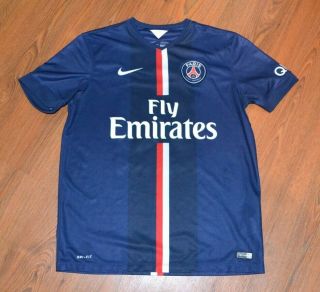 Nike Paris Saint Germain Psg Zlatan Ibrahimovic Soccer Jersey Kit - Size Large