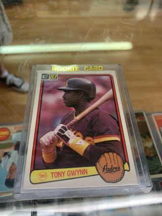 1983 Donruss - Tony Gwynn Rc - Card 598 - San Diego Padres - Hof