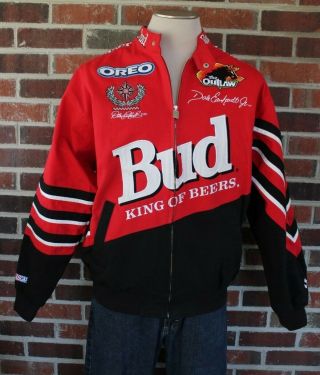 Chase Authentics Nascar Dale Earnhardt Jr.  Budweiser Jacket Men 