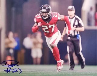 Damontae Kazee Atlanta Falcons Hand Signed 8x10 Autographed Photo W