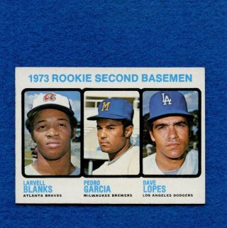 1973 Topps Set Break Pack Fresh 600 Rookie 2nd Basemen Lopes/blanks Ex,  1381