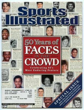 Si: Sports Illustrated December 15,  2006 50 Years Of Faces In The Crowd,  Vg