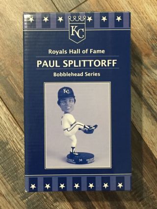 Paul Splittorff Kansas City Royals Bobblehead Hall Of Fame Series Sga 2007