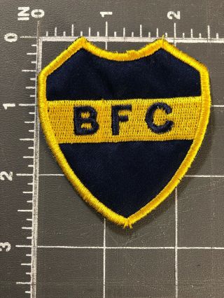 Boca Football Club B.  F.  C.  Bfc Patch Shield Soccer Futbol Juniors Argentina Utah