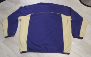 Nike Therma - Fit University of Washington Huskies Fleece Pullover Jacket sz Large 2