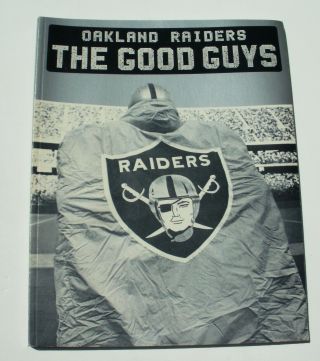 1975 Oakland Raiders Book - The Good Guys