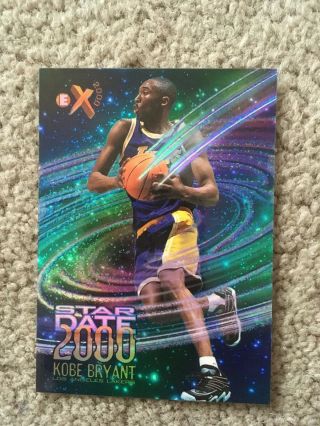 1996 - 97 Kobe Bryant Skybox Ex2000 Stardate 2000 Rookie Card 3 Of 15
