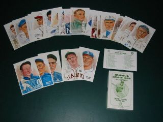 Complete Unsigned 2nd Series Perez Steele Post Card Set - Nrmt -