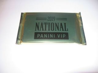 2019 Panini National Convention - Rare - Exclusive Vip Party " Gold " Thick Pack