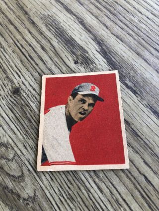 1949 Bowman Baseball Card 47 Johnny Sain Exmt