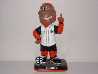 Gigante San Jose Giants Mascot Bobble Head 2014 Limited D/300 San Francisco