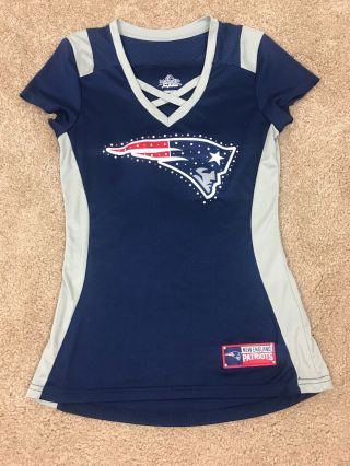 England Patriots Women’s Majestic Jersey Small S