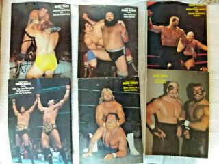 6 Wrestling ' s Main Event 1984 Magazines 2