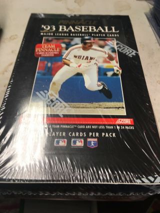 1993 Pinnacle Baseball Series 1