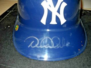 Autographed Derek Jeter Batting Helmet W/coa