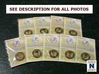 Noblespirit {3970}selection Of Mlb Ny Yankees Souvenir Medallions