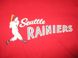 Ebbets Field Flannels Label - Seattle Rainiers (xl) T - Shirt