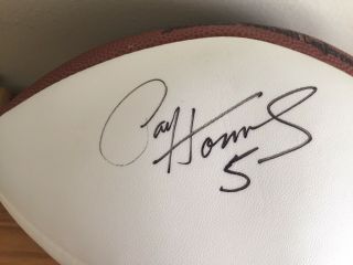 Paul Hornung Green Bay Packers Signed Football