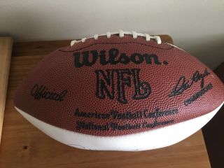 Paul Hornung Green Bay Packers Signed Football 2