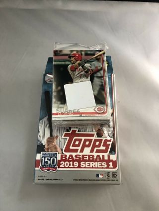 2019 Topps Series 1 Baseball Factory Pack From 67 Card Hanger Box