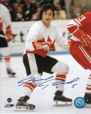 Brad Park Signed Team Canada 8x10 Photo