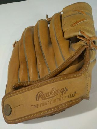 Mickey Mantle Rawlings Childrens Baseball Glove Vintage 2