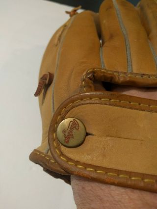 Mickey Mantle Rawlings Childrens Baseball Glove Vintage 6
