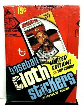 1977 Topps Baseball Box Fasc 36ct Packs Bbce Wrapped (from A Case) Fresh