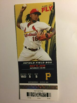 St.  Louis Cardinals Vs Pittsburgh Pirates May 11,  2019 Ticket Stub
