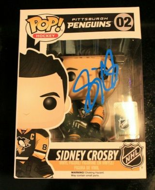 Sidney Crosby Pittsburgh Penguins Signed Autographed Authenticated Funko Pop