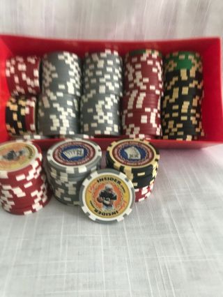 Tom Brady Patriots 10g Vegasinsider.  Com Sports.  Com Clay Collector Poker Chip Set