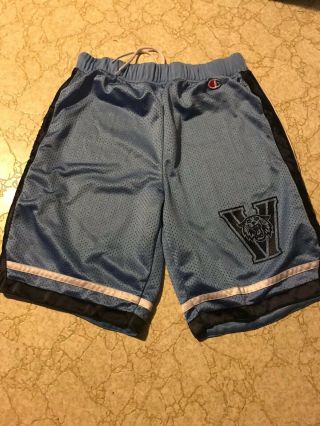 Vintage Villanova Wildcats 1990’s Mesh Champion Basketball Shorts Medium