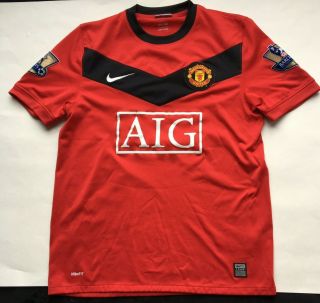 Rooney 10 Nike Manchester United Men Away Jersey Size M