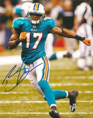 Brandon London Signed 8x10 Photo Exact Proof Autographed Miami Dolphins 2