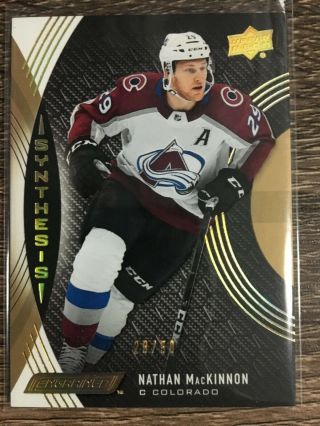 Nathan Mackinnon 2018 - 19 Engrained Gold Synthesis Sp 28/50 C 