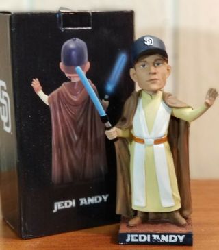 Mlb San Diego Padres Star Wars Night Jedi Andy Green Bobblehead Sga
