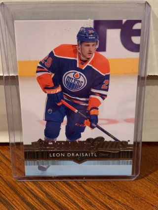 2014/15 Leon Draisaitl Upper Deck Young Guns Rookie 233 Edmonton Oilers