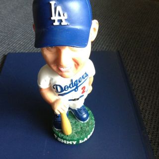 Los Angeles Dodgers Tommy Lasorda Hall of Fame Manager Bobblehead BD&A 2