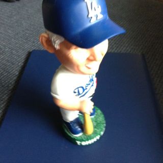 Los Angeles Dodgers Tommy Lasorda Hall of Fame Manager Bobblehead BD&A 6