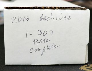 2018 Topps Archives Complete Base Set 1 - 300