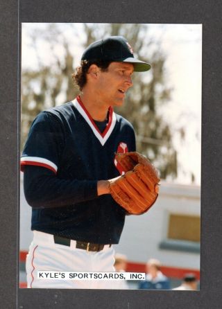 Steve Ellsworth Red Sox Unsigned 4 X 5 - 7/8 Color Snapshot Photo 1