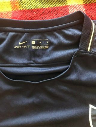 TOTTENHAM HOTSPUR SPURS 2017/2018 Nike Authentic Shirt Jersey Medium Blue 5