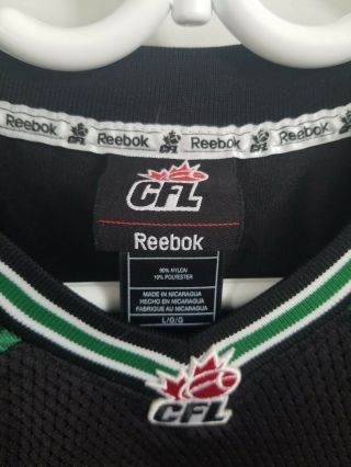 CFL Saskatchewan Roughriders Reebok Football Jersey 3