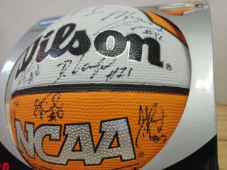 University Of Illinois Team Signed Basketball 4